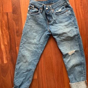 Ripped wedgie Levi’s. Worn once